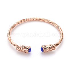 304 Stainless Steel Cuff Bangle Sets&nbsp;BJEW-L642-07A