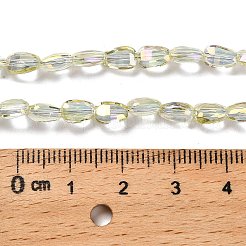 Electroplate Glass Beads Strands&nbsp;EGLA-P064-01B-FR01