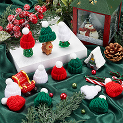 51Pcs 3 Colors Polyester Doll Woolen Hat&nbsp;DOLL-CP0001-02