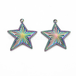 201 Stainless Steel Pendants&nbsp;STAS-S119-031