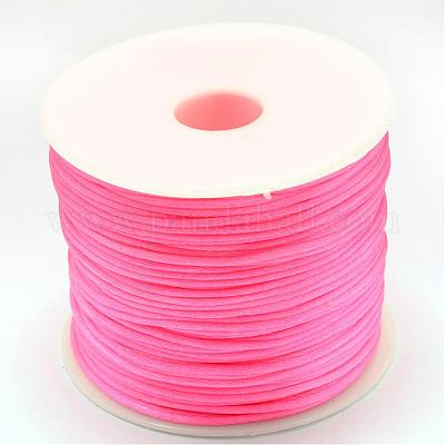 Nylon Satin Rattail Cords&nbsp;NWIR-R033-1.5mm-F103-1