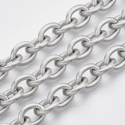 Tarnish Resistant 304 Stainless Steel Cable Chains&nbsp;STAS-R100-39-1
