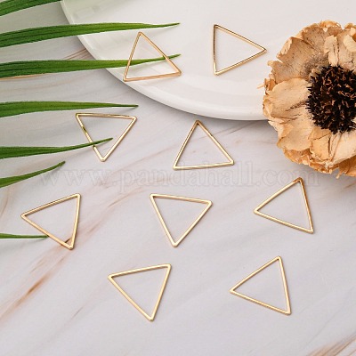 Brass Linking Rings&nbsp;KK-S327-08KC-1