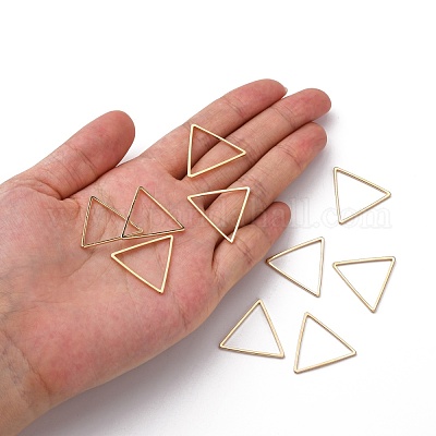 Brass Linking Rings&nbsp;KK-S327-08KC-1