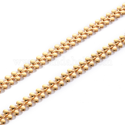 Brass Link Chains&nbsp;CHC-T014-002G-NF-1