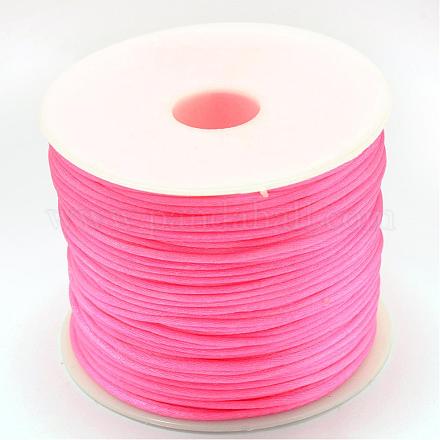 Nylon Satin Rattail Cords NWIR-R033-1.5mm-F103-1