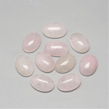 Natural Rose Quartz Cabochons&nbsp;G-R415-14x10-48-1