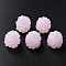 Handmade Lampwork Beads, Raspberry, Pink, 18~20x14~17mm