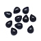 Synthetic Blue Goldstone Cabochons, teardrop, 8x6x3mm