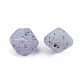 Marbled Stone Style Opaque Acrylic Beads&nbsp;OACR-G009-02D-1