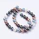 Shell Pearl Beads Strands&nbsp;BSHE-L035-6mm-I14-2