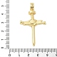 Brass Micro Pave Cubic Zirconia Pendants&nbsp;KK-P293-08G-3