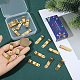 20Pcs Brass Tie Clips&nbsp;KK-SC0007-10C-3