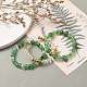 Multi-layered Stretch Beaded Bracelets Sets&nbsp;BJEW-JB05755-12
