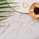 Brass Linking Rings&nbsp;KK-S327-08KC-5