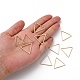 Brass Linking Rings&nbsp;KK-S327-08KC-4