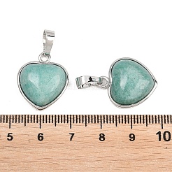 Natural Amazonite Pendants&nbsp;G-A315-04B-P