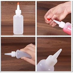 Plastic Graduated Squeeze Bottles&nbsp;AJEW-WH0021-24B
