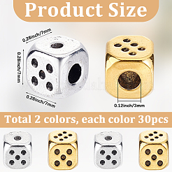 60Pcs Tibetan Style Alloy Beads&nbsp;TIBEB-SC0001-62B