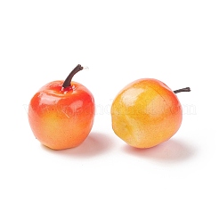 Mini Foam Imitation Apples&nbsp;DJEW-XCP0001-05C