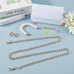 DIY Plastic Knitting Crochet Bag Making Kits&nbsp;DIY-CP0012-65