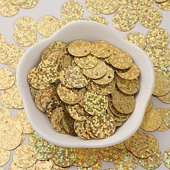 Ornament Accessories Plastic Paillette/Sequins Charms&nbsp;X-PVC-E001-09-LS01