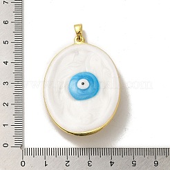Rack Plating Brass Pendants&nbsp;KK-H473-01G-07