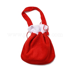 4Pcs 4 Styles Christmas Velvet Candy Bags Decorations&nbsp;ABAG-SZ0001-14