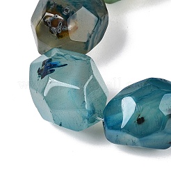 Natural Agate Dyed Beads Strands&nbsp;G-T138-204