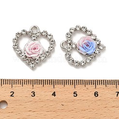 Platinum Alloy Glass Pendants&nbsp;FIND-Z068-02P