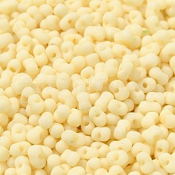 Glass Frosted Seed Beads&nbsp;SEED-K009-05B-08