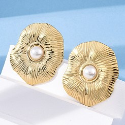 304 Stainless Steel Stud Earrings&nbsp;EJEW-B108-10G