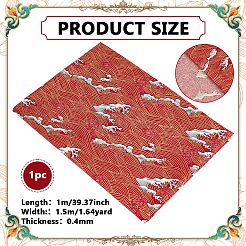 Japanese Style Cotton Fabric&nbsp;DIY-WH0504-889A