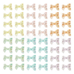 100Pcs UV Plating Transparent Acrylic Beads&nbsp;OACR-TA0001-69