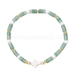Natural Gemstone Beaded Stretch Bracelets&nbsp;BJEW-JB13396