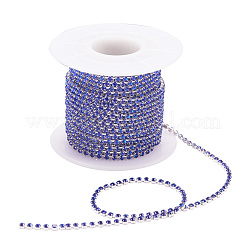 Brass Rhinestone Strass Chains&nbsp;CHC-R125-S6-06S