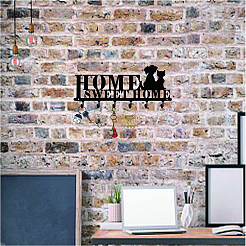 Iron Wall Mounted Hook Hangers&nbsp;AJEW-WH0156-018