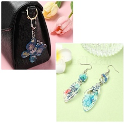 DIY Butterfly Charm Pendant Silicone Molds for DIY Earring Making&nbsp;DIY-YW0009-43