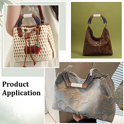 2Pcs Wooden Bag Handles&nbsp;FIND-PH0059-76B