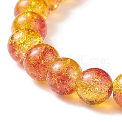 6Pcs 6 Color Bling Glass Round Beaded Stretch Bracelets Set for Women&nbsp;BJEW-JB08973