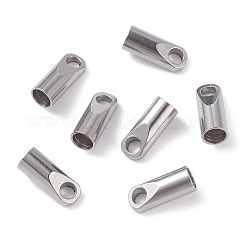 Tarnish Resistant 304 Stainless Steel Cord Ends&nbsp;STAS-H153-08P