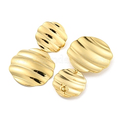 Ion Plating(IP) 304 Stainless Steel Stud Earrings for Women&nbsp;EJEW-A108-12G