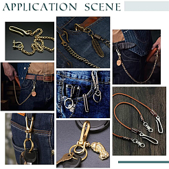 2Pcs Tibetan Style Alloy Hook Clasps and 2Pcs Shackle Clasps&nbsp;FIND-PH0017-22