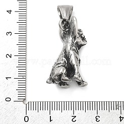 304 Stainless Steel Pendants&nbsp;STAS-V008-06AS