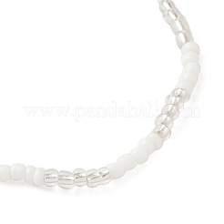 Glass Seed Beads Stretch Bracelets for Women&nbsp;BJEW-JB11638-04