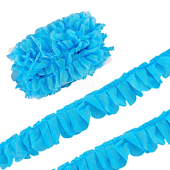 10M Pleated Polyester Ribbon&nbsp;OCOR-CY0002-27B