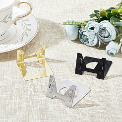 12Pcs 3 Colors Iron Tag Holder&nbsp;AJEW-CA0001-95