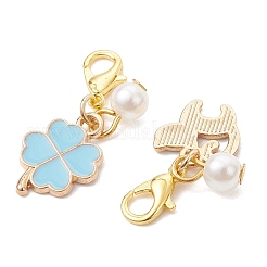 Alloy Enamel Pendant Decoration&nbsp;HJEW-JM04793
