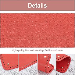 PU Leather Bag Bottom&nbsp;FIND-WH0059-23A
