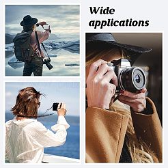 2Pcs 2 Colors Cloth & Polyester Camera Strap&nbsp;AJEW-CA0002-31